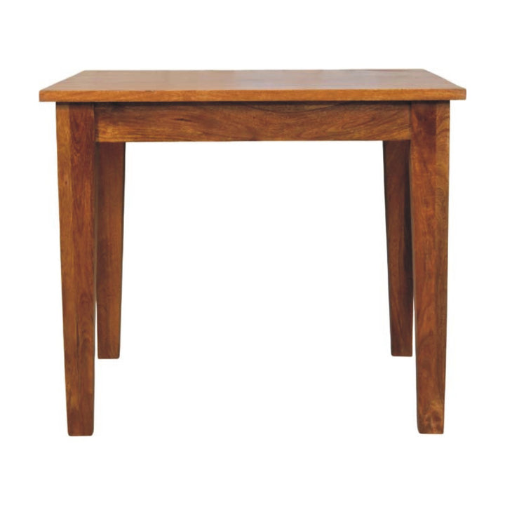 Solid Wood Golden Teak Solid Wood Dining Table