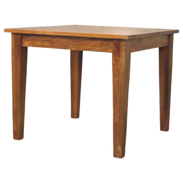 Solid Wood Golden Teak Solid Wood Dining Table