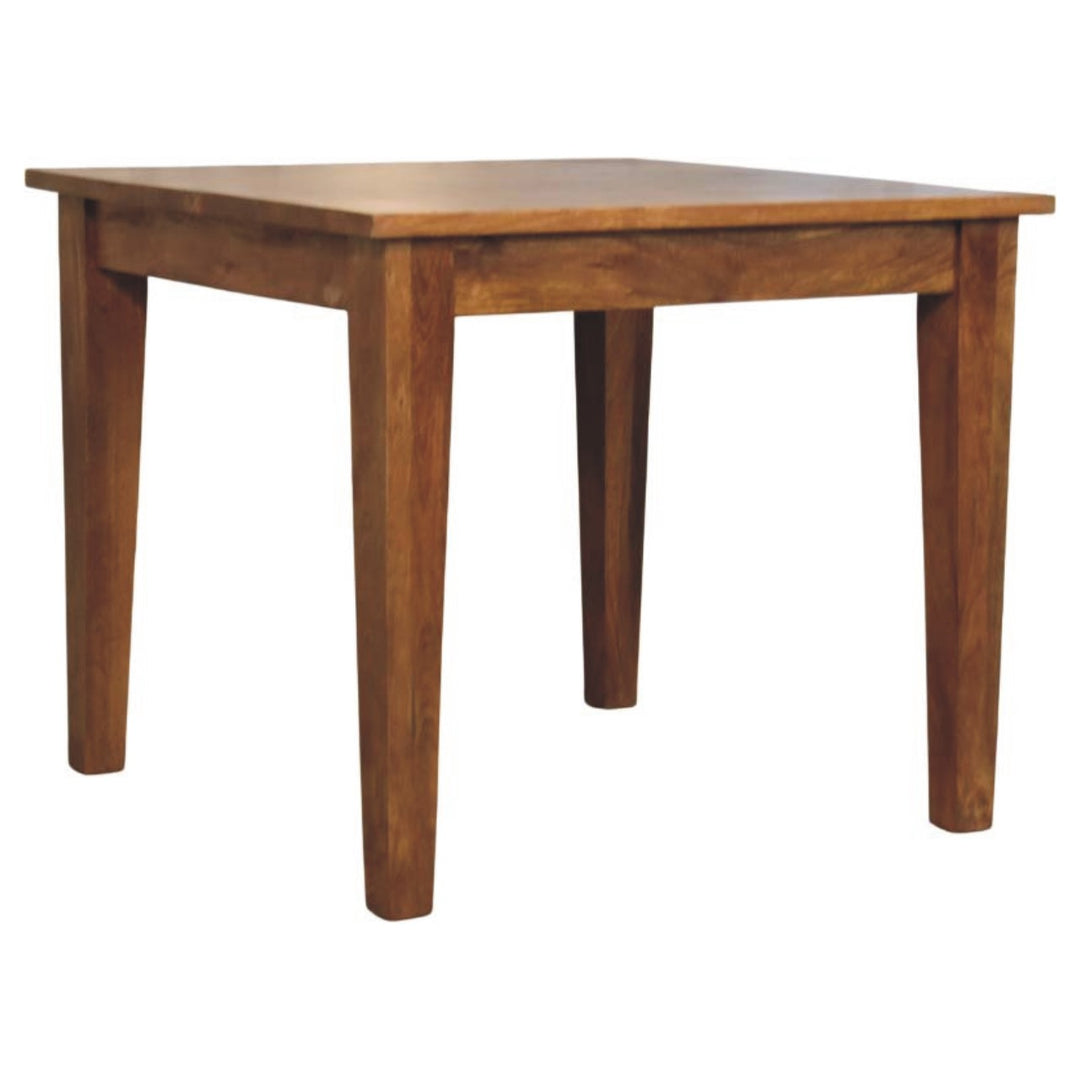 Solid Wood Golden Teak Solid Wood Dining Table