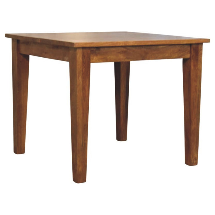 Solid Wood Golden Teak Solid Wood Dining Table