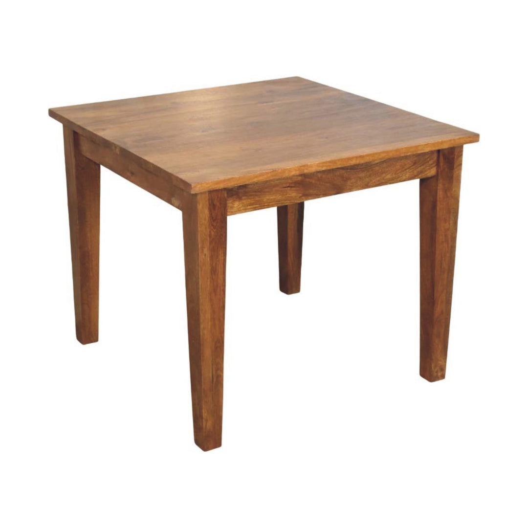 Solid Wood Golden Teak Solid Wood Dining Table