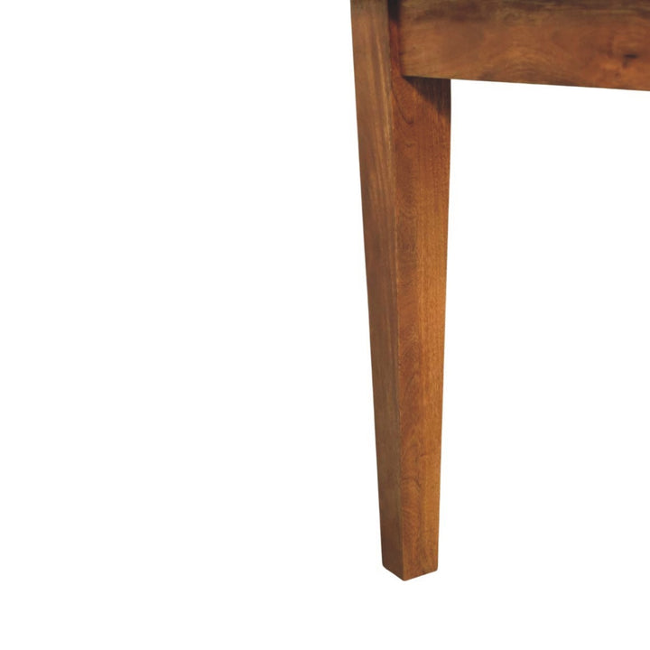 Solid Wood Golden Teak Solid Wood Dining Table