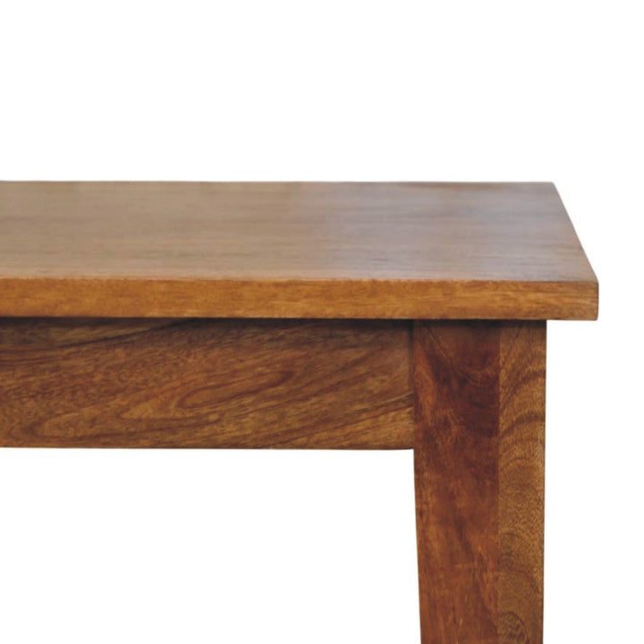 Solid Wood Golden Teak Solid Wood Dining Table