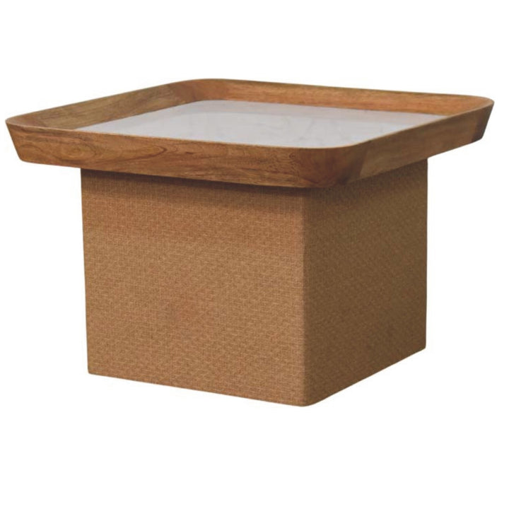 Solid Wood Marble Top Chatai Coffee Table