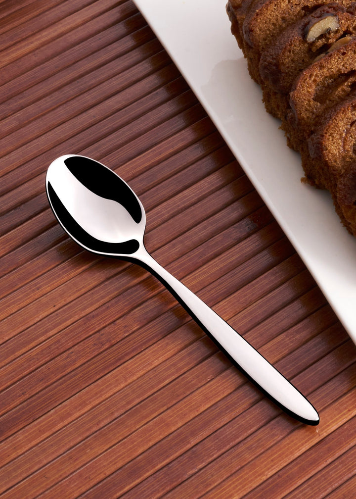Stainless Steel Tea Spoon | 5.44", Silver, Pack of 12