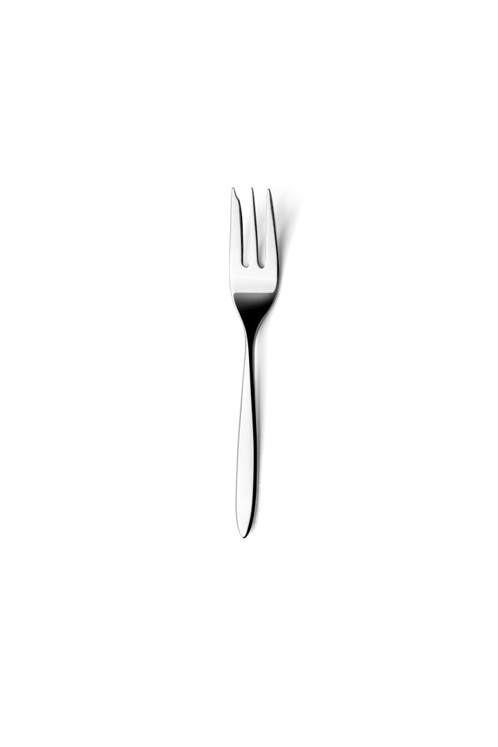 Stainless Steel Cake Fork | 6", Silver, Set of 12