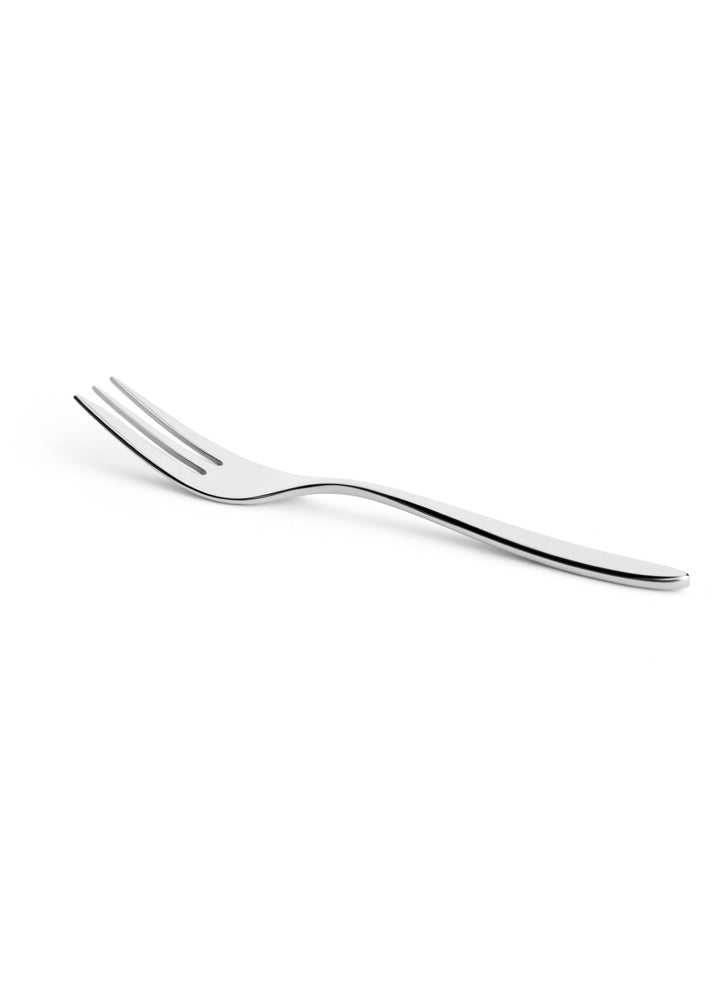 Stainless Steel Cake Fork | 6", Silver, Set of 12
