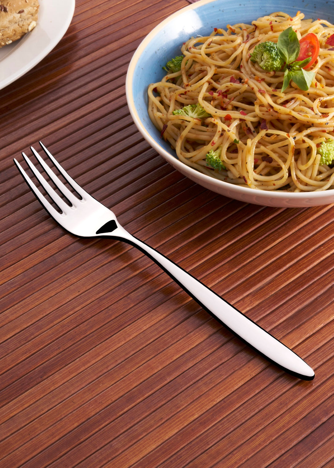 Stainless Steel Salad/Dessert Fork | 7.2", Silver, 12 Pcs