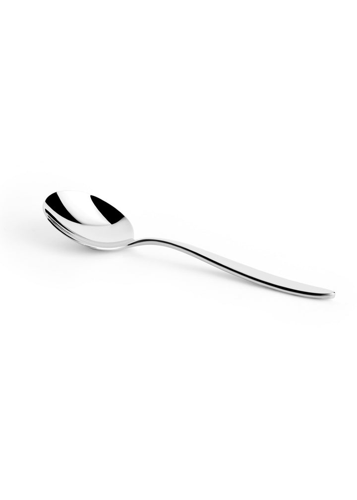 Elegant Silver Soup Spoon 7", Stainless Steel, 12 Pc