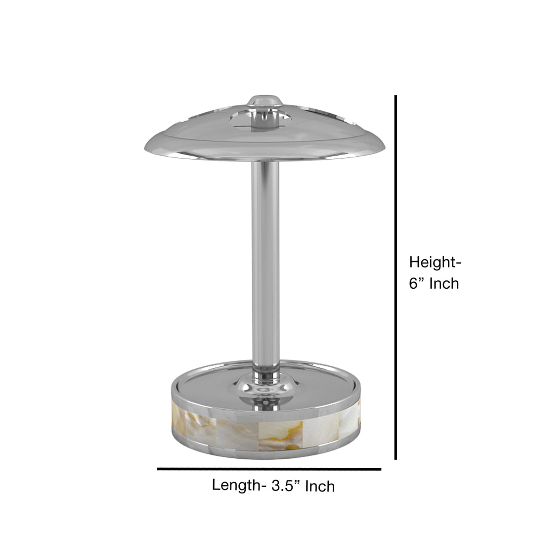 Stainless Steel Toothbrush Holders Storage, Bath Collection, Bathroom Vanity Countertops, Mother of Pearl Finish