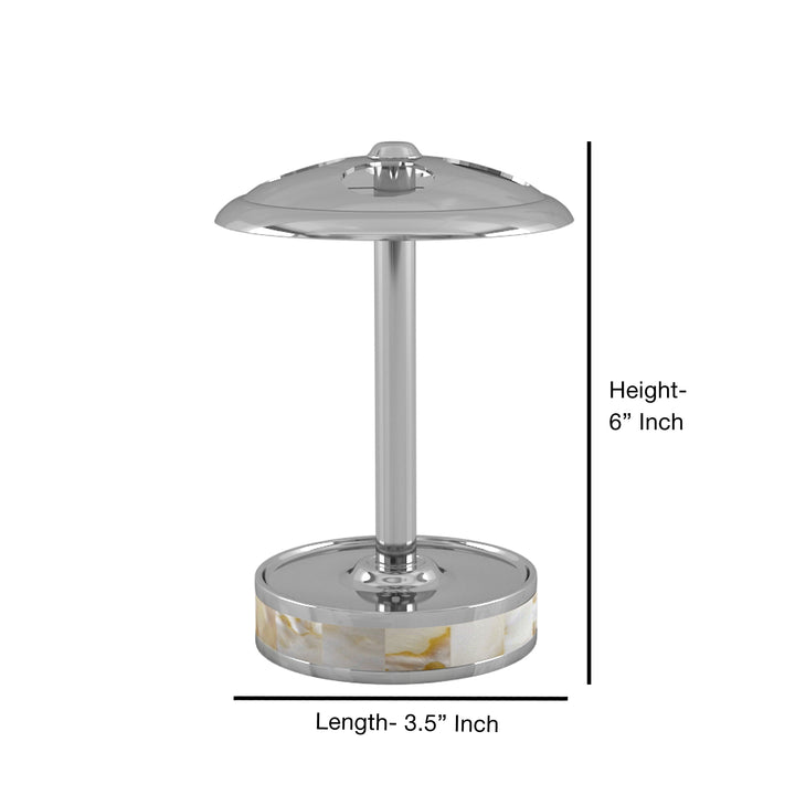 Stainless Steel Toothbrush Holders Storage, Bath Collection, Bathroom Vanity Countertops, Mother of Pearl Finish