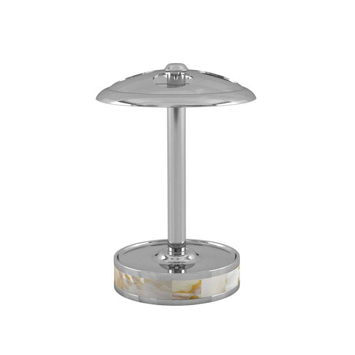 Stainless Steel Toothbrush Holders Storage, Bath Collection, Bathroom Vanity Countertops, Mother of Pearl Finish