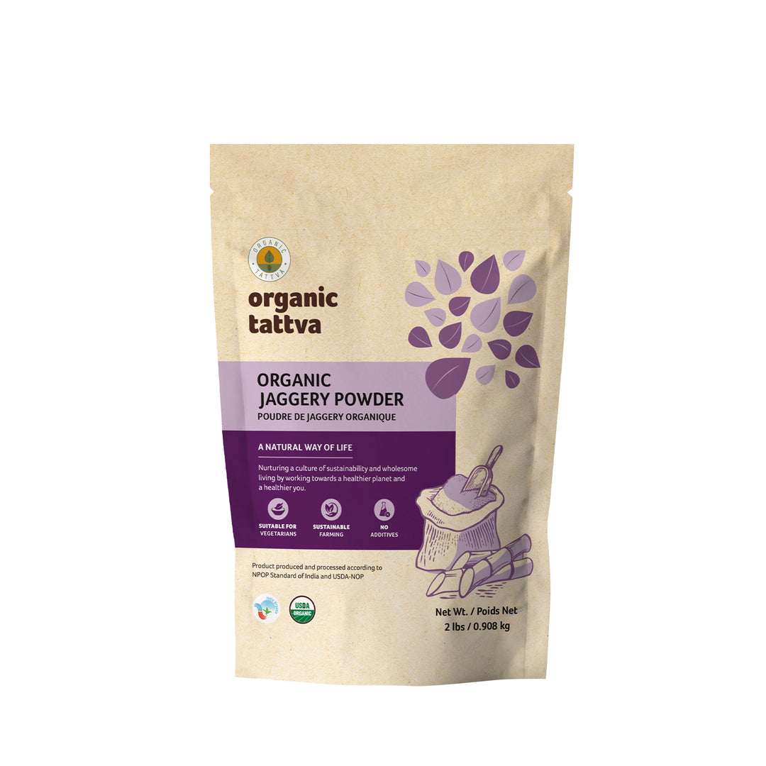Organic Jaggery Powder 2 lbs Pack of 10