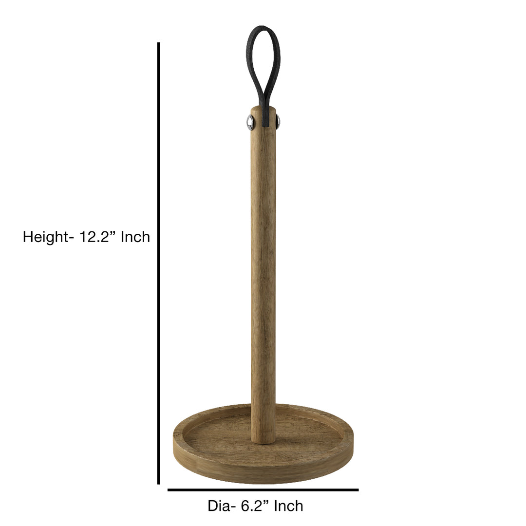 Wooden Kitchen Paper Towel Holder | 12.2"