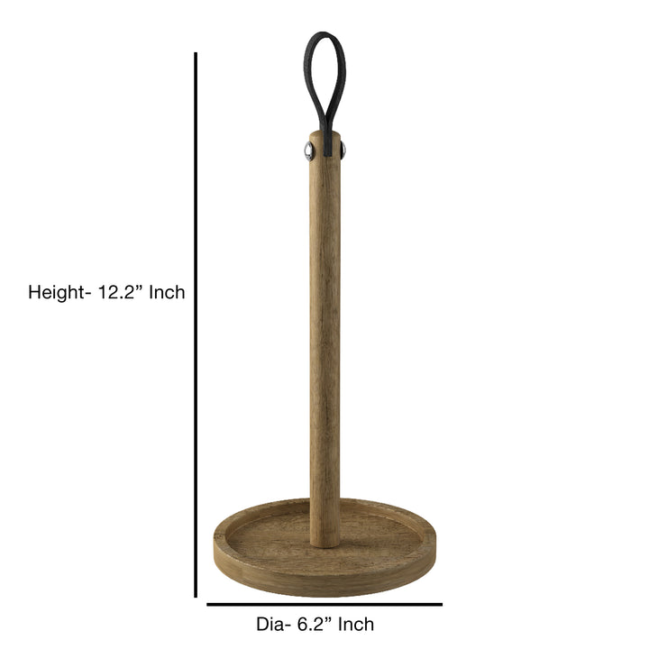 Wooden Kitchen Paper Towel Holder | 12.2"