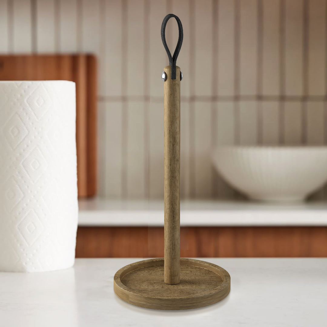 Wooden Kitchen Paper Towel Holder | 12.2"