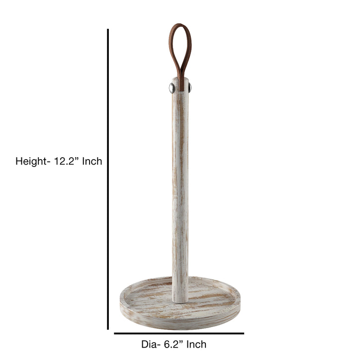 Wooden Kitchen Paper Towel Holder | 12.2"