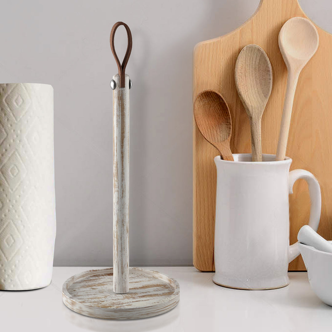 Wooden Kitchen Paper Towel Holder | 12.2"