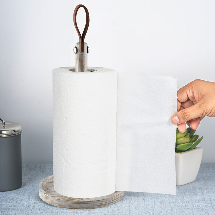 Wooden Kitchen Paper Towel Holder | 12.2"
