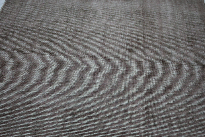 Area Rug | Brown Wool & Bamboo Silk Handloom Rug| Vintage Rug