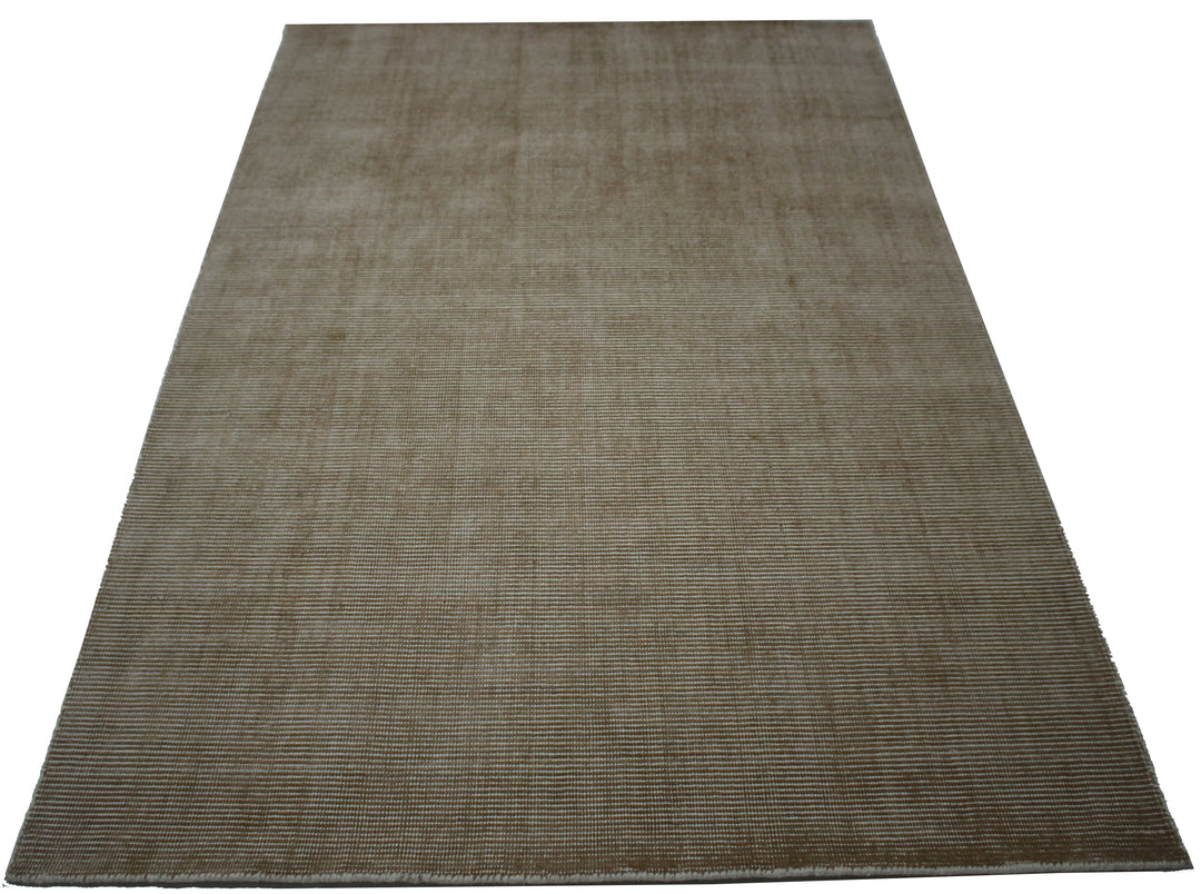 Area Rug | Gold Wool & Bamboo Silk Handloom Rug