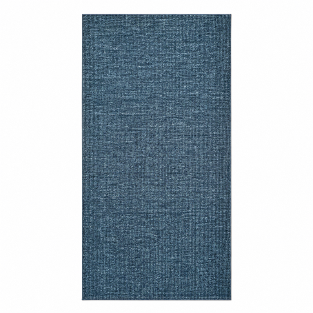 Area Rug | Dark Teal 100% Wool Handloom Rug