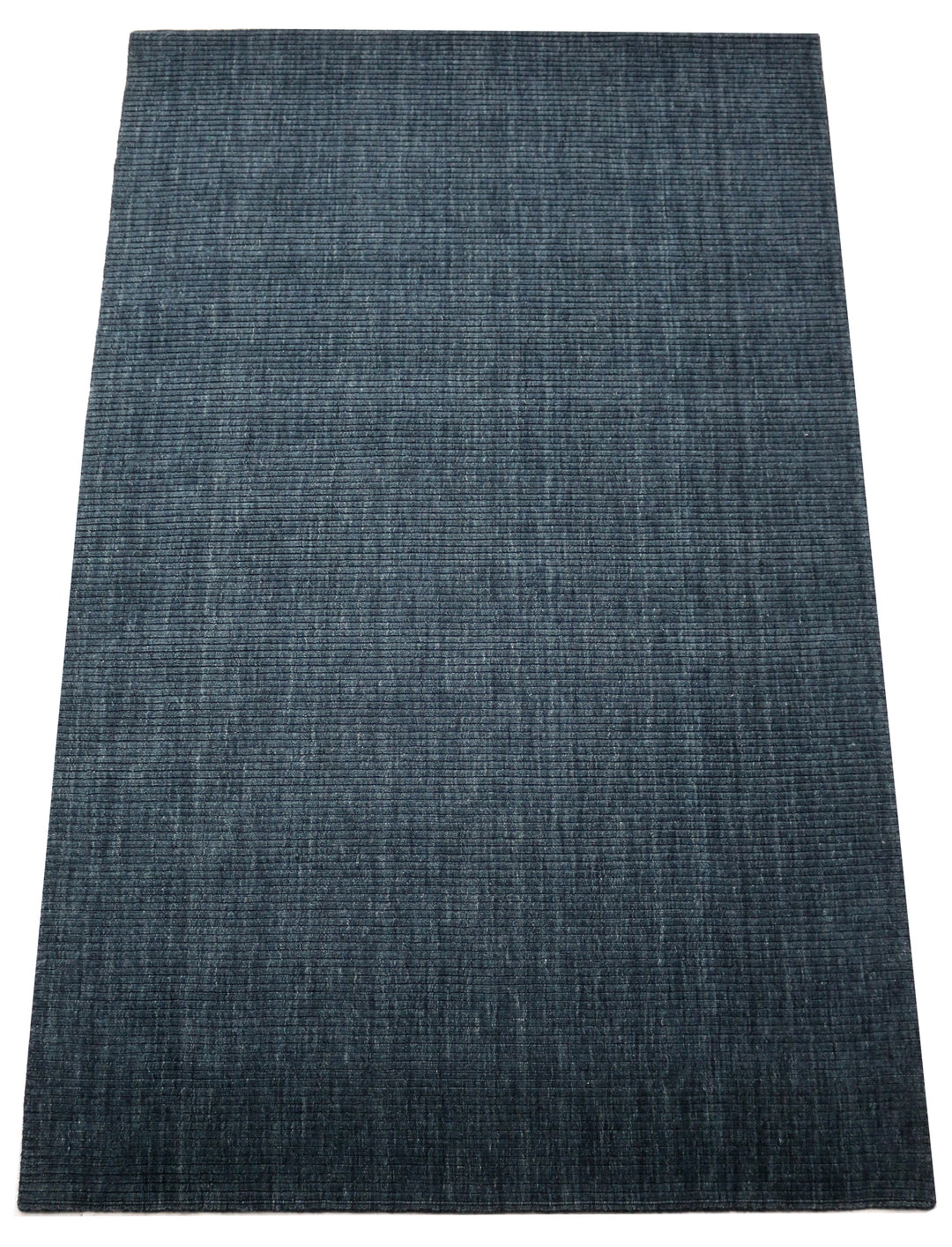 Area Rug | Dark Teal 100% Wool Handloom Rug