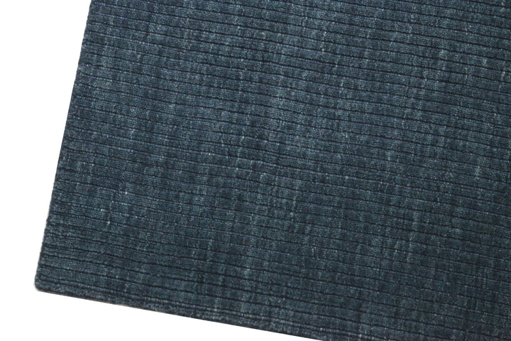 Area Rug | Dark Teal 100% Wool Handloom Rug