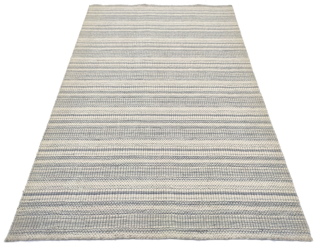 Area Rug | Grey 100% Wool Handloom Rug | 9mm