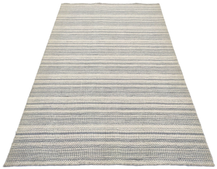 Area Rug | Grey 100% Wool Handloom Rug | 9mm