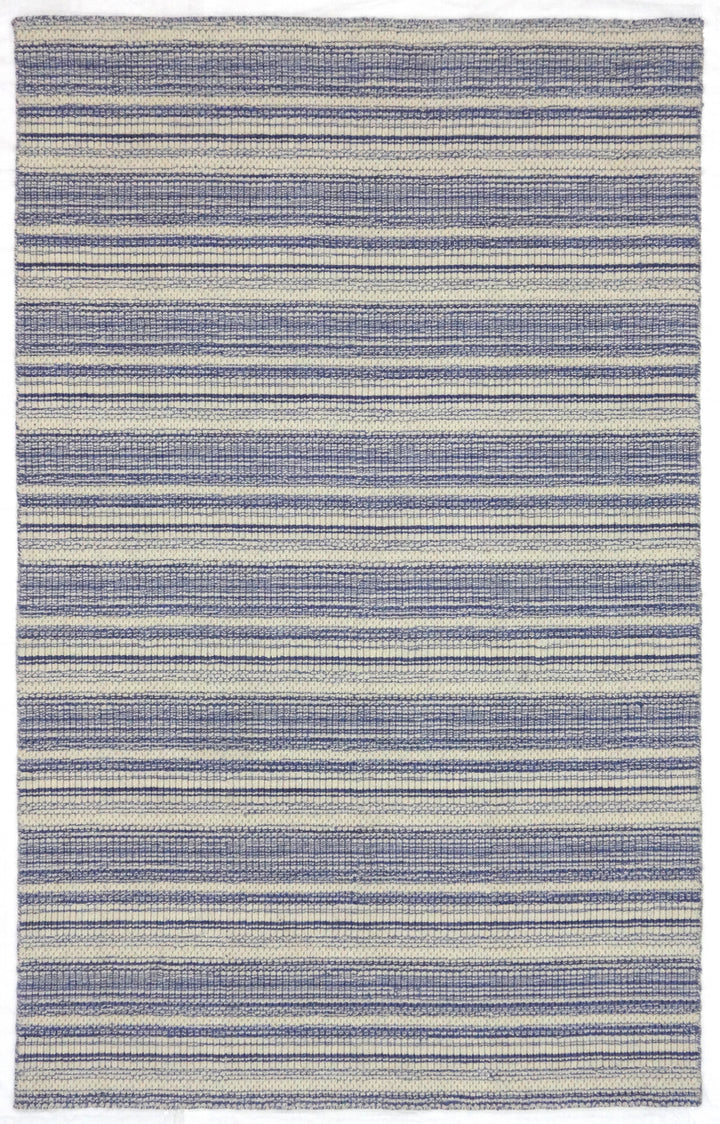 Area Rug | Blue 100% Wool Handloom Rug