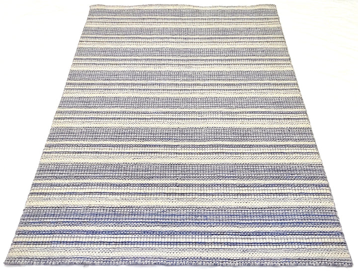 Area Rug | Blue 100% Wool Handloom Rug