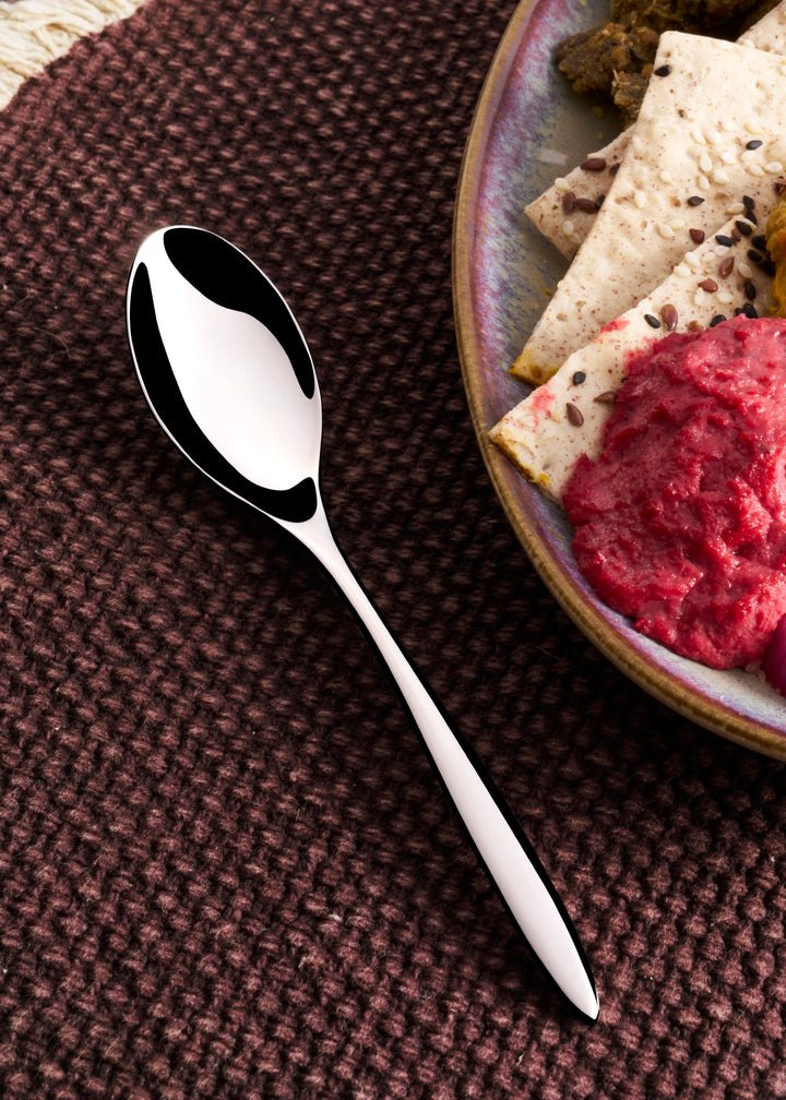 Stainless Steel Baby Spoon | 6.5", Silver, Set of 12