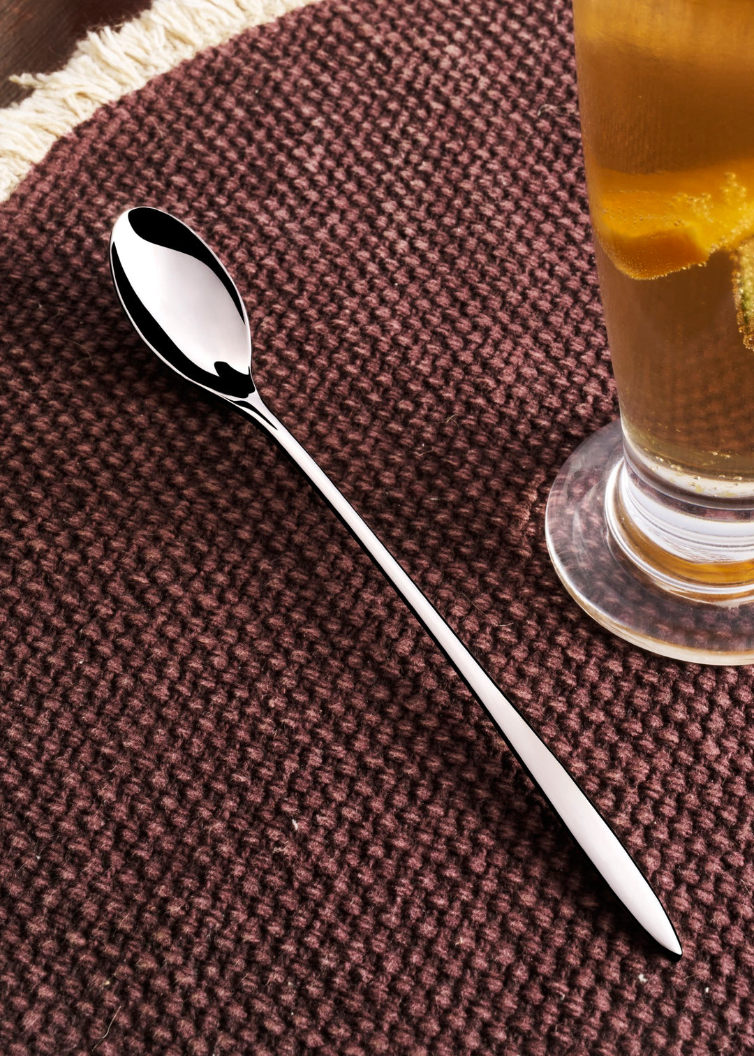Stainless Steel Iced Tea Spoon Set of 12, 8.2"
