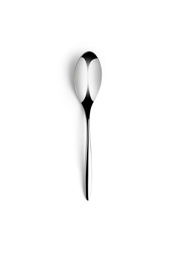 Stainless Steel Dessert Spoon Set | 7.3", Silver, 12 Pcs