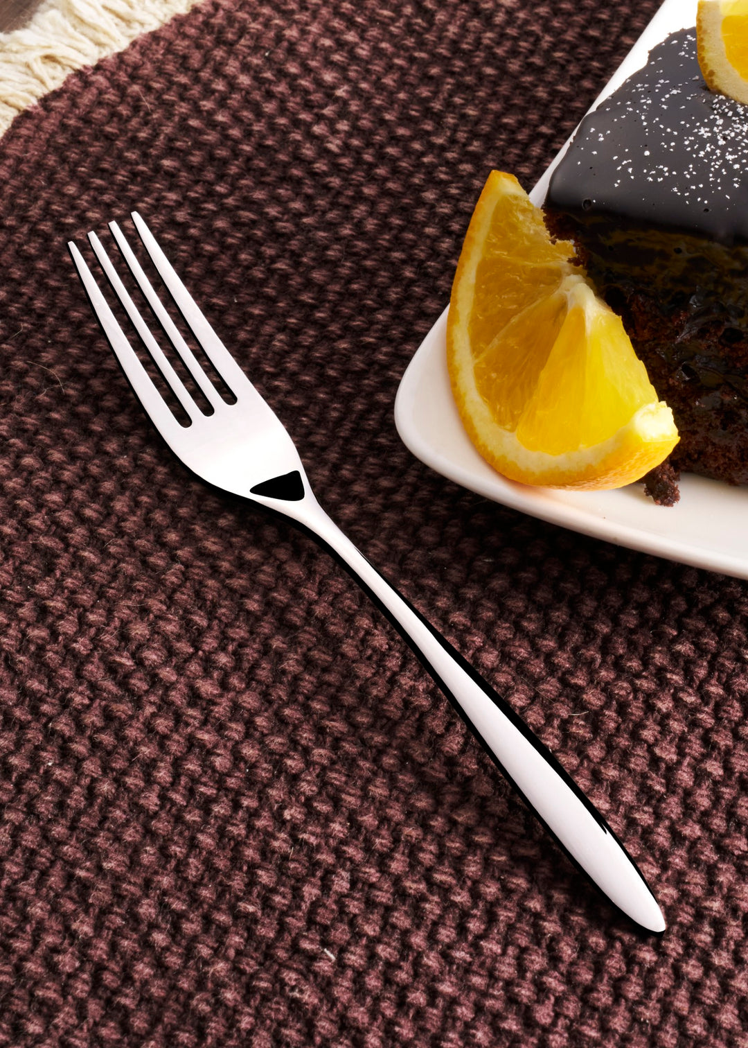 Stainless Steel Salad/Dessert Fork | 7.3", Silver, 12 Pcs