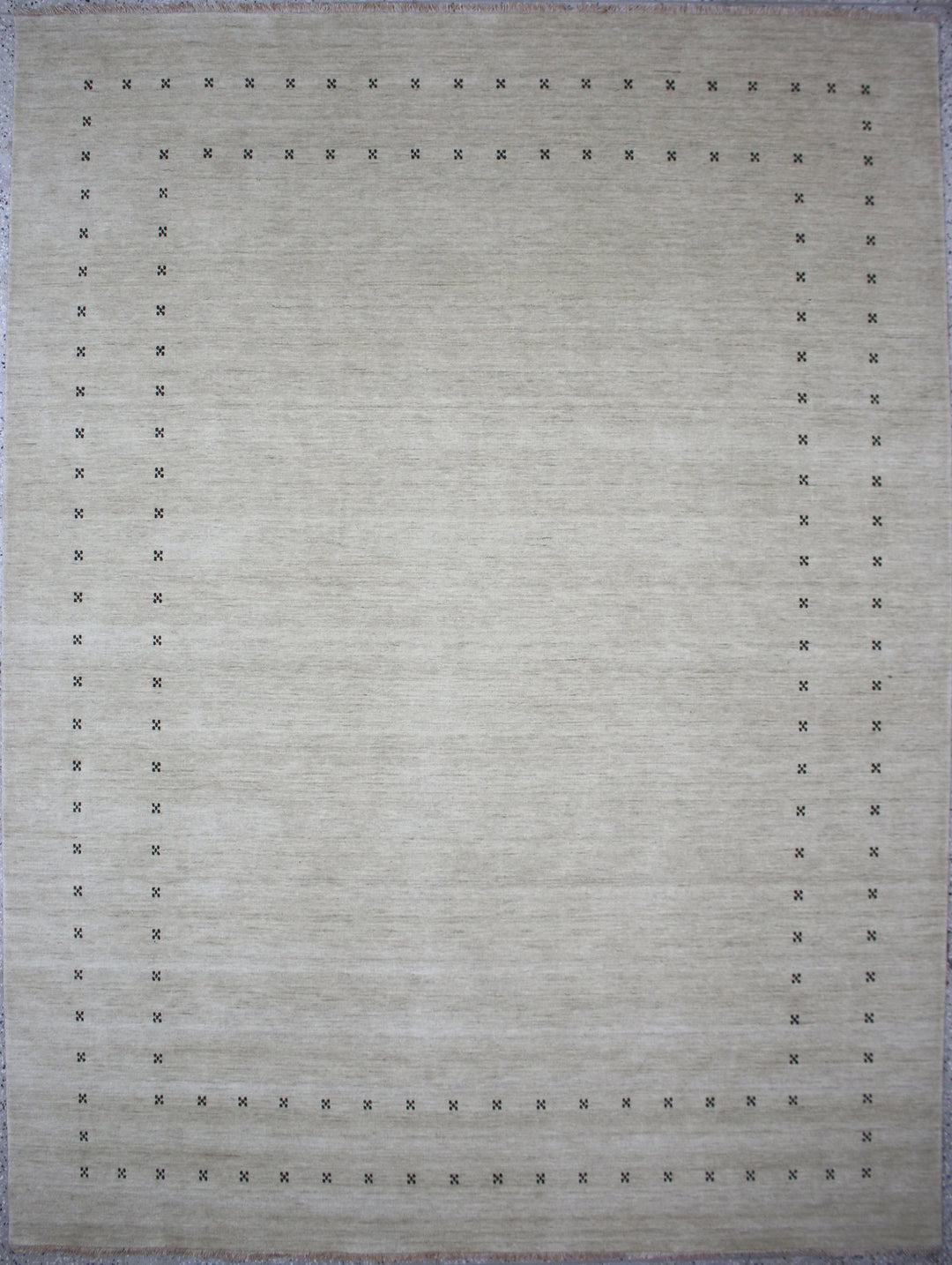 Area Rug | Beige 100% Wool Handloom Rug