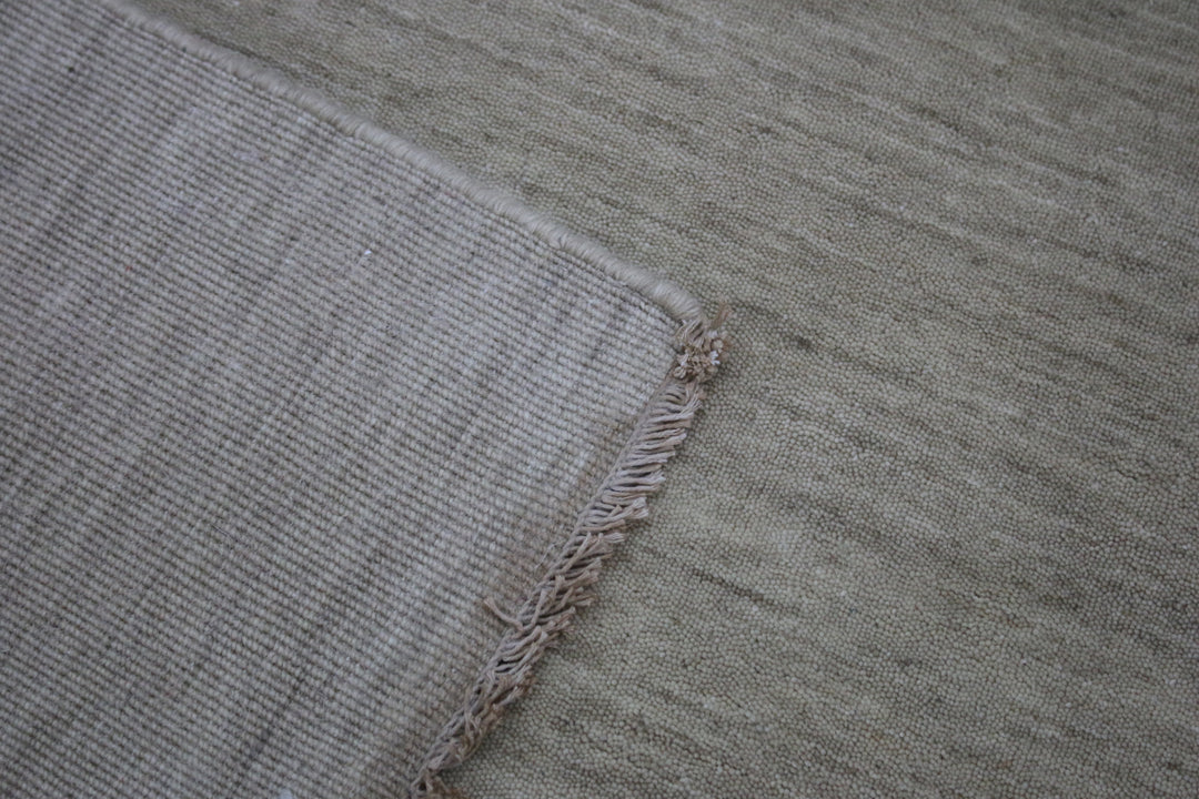 Area Rug | Beige 100% Wool Handloom Rug