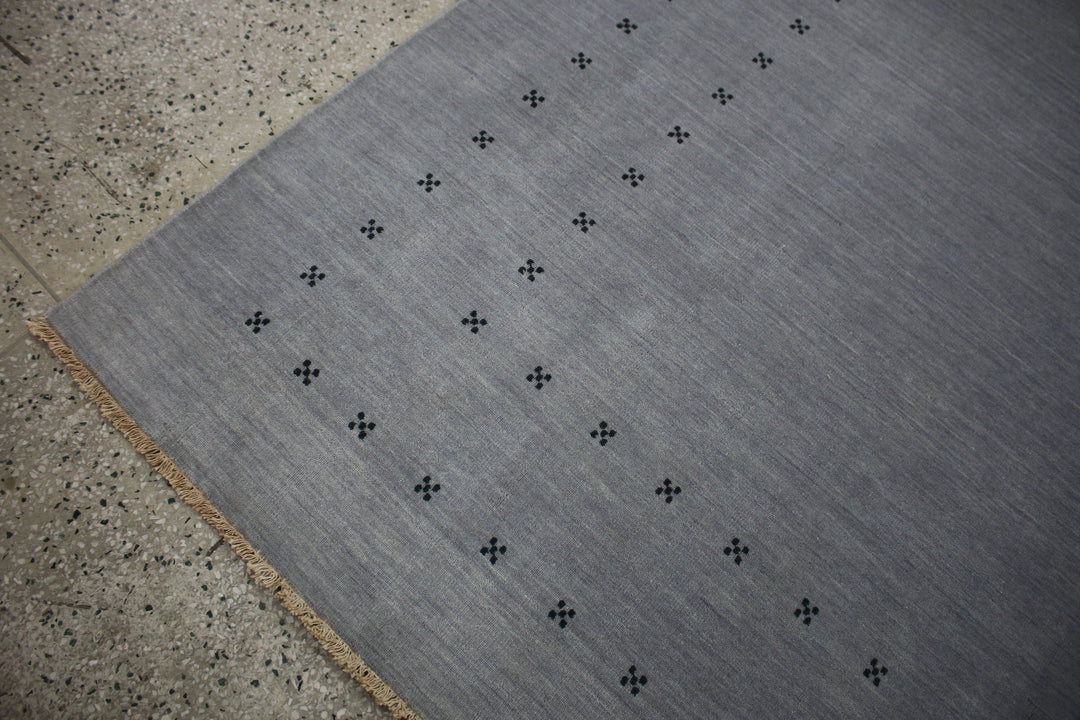 Area Rug | Grey 100% Wool Handloom Rug