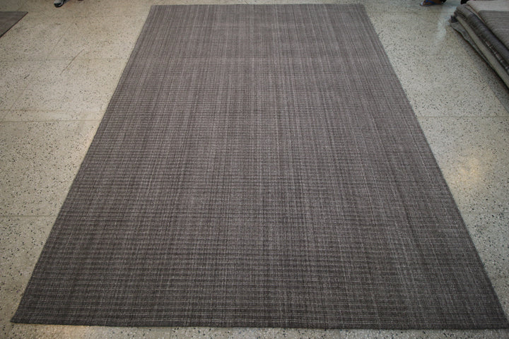 Area Rug | Wool & Bamboo Silk Handloom Rug | Brown