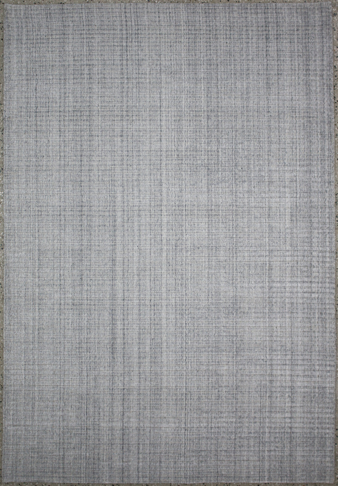 Area Rug | Light Grey Wool & Bamboo Silk Handloom Rug