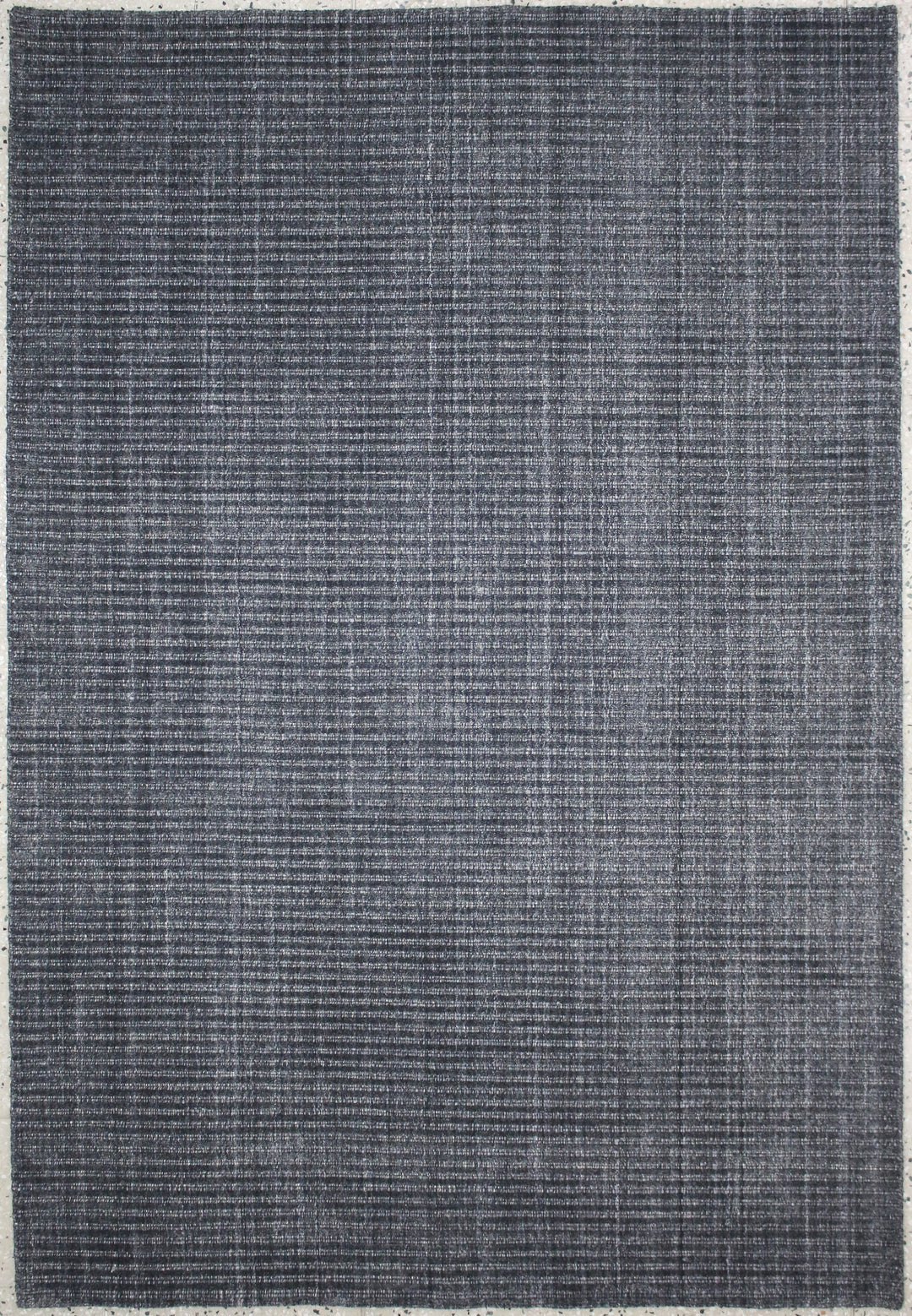 Area Rug | Charcoal Wool & Bamboo Silk Handloom Rug