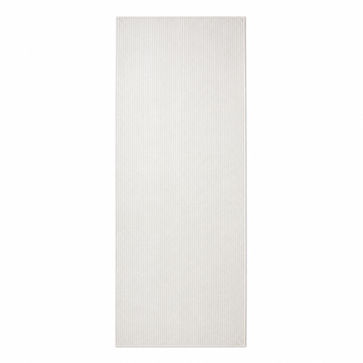 Area Rug | Beige Handloom Wool & Silk Runner Rug
