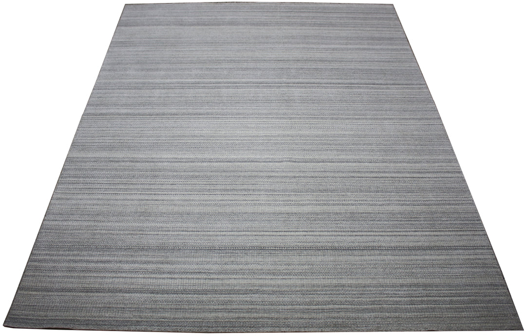 Area Rug | Wool & Bamboo Silk Handloom Rug, Beige