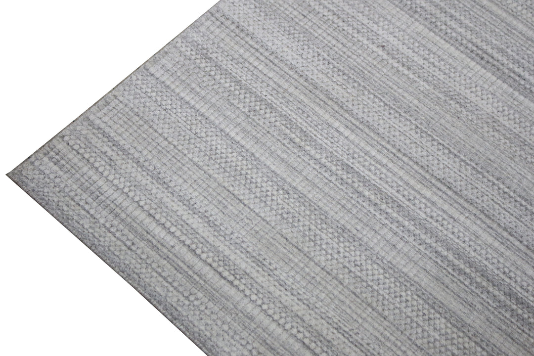 Area Rug | Wool & Bamboo Silk Handloom Rug, Beige