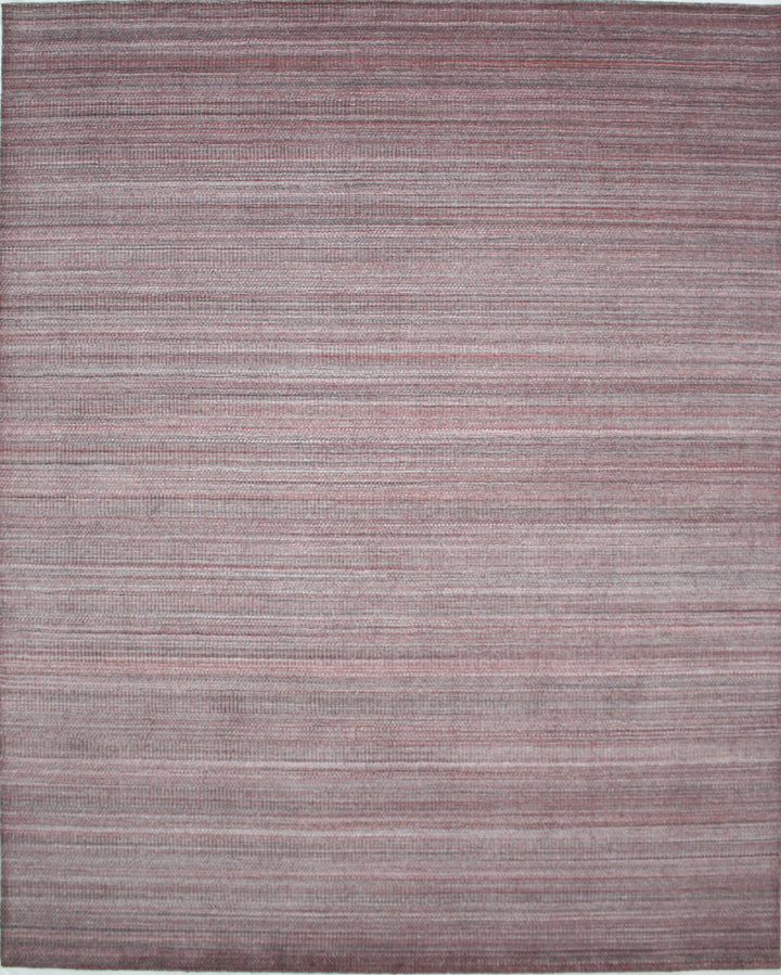 Area Rug | Red Wool & Bamboo Silk Handloom Rug
