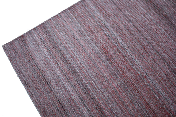Area Rug | Red Wool & Bamboo Silk Handloom Rug