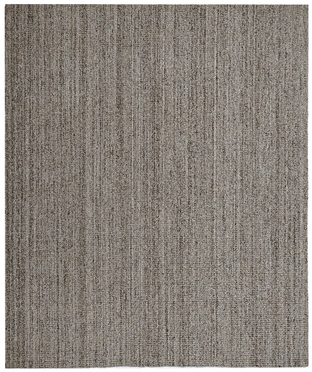 Area Rug | Brown PET Yarn Handloom Textured Rug