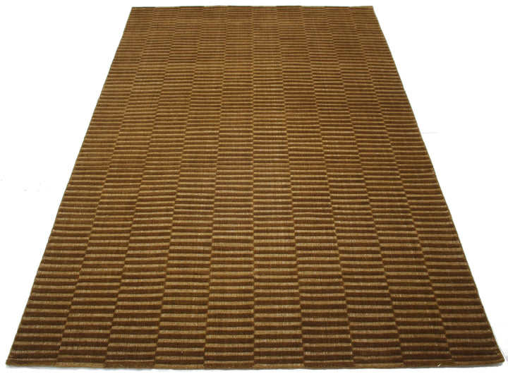 Area Rug | Brown 100% Wool Handloom Rug