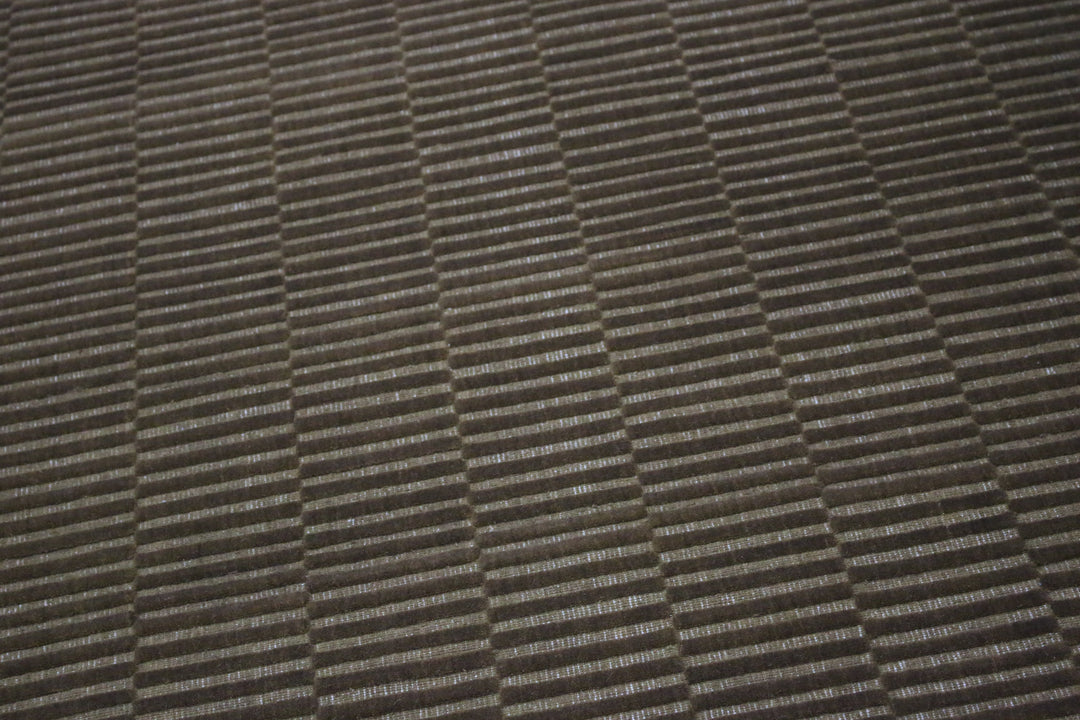 Area Rug | Brown 100% Wool Handloom Rug